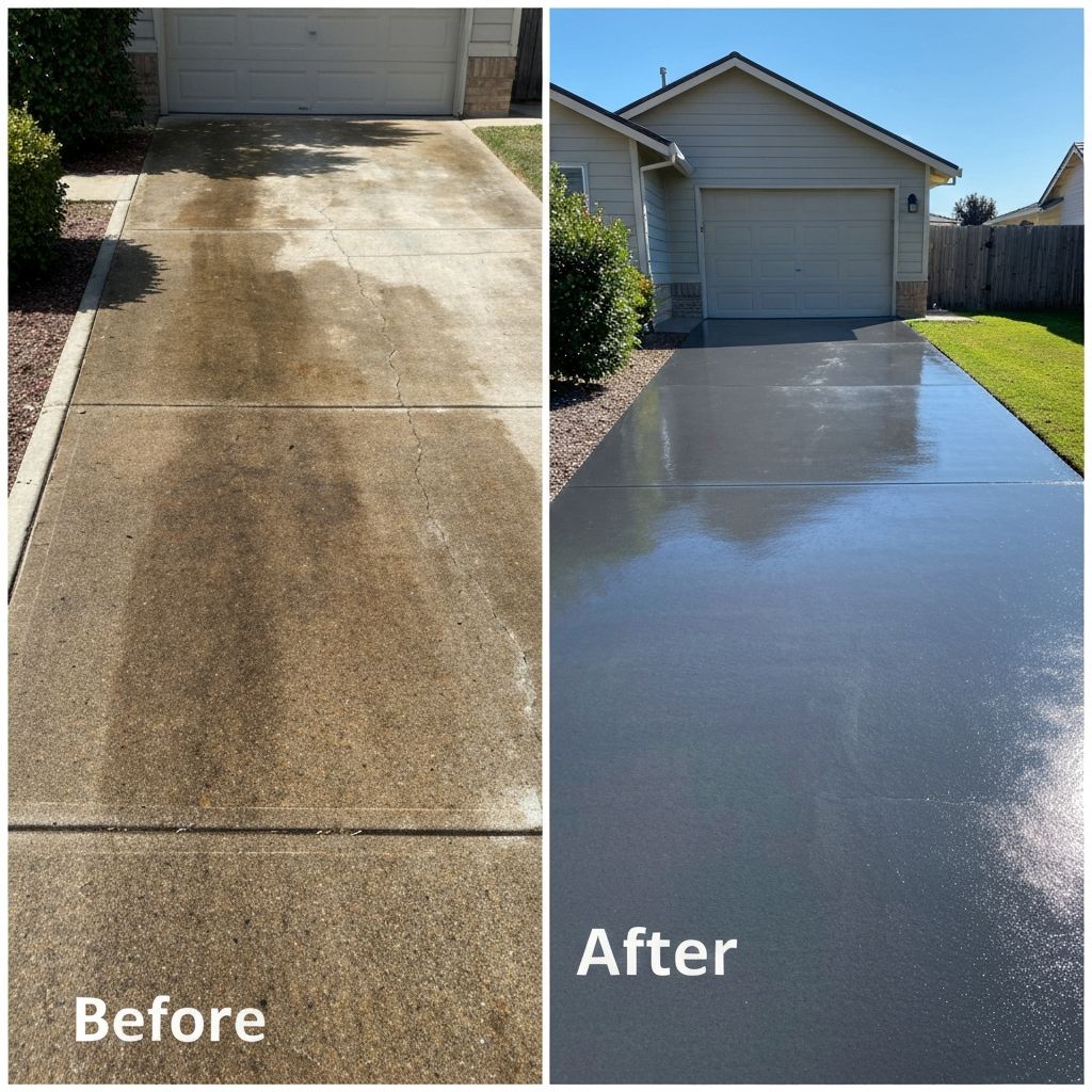 Driveway cleaning