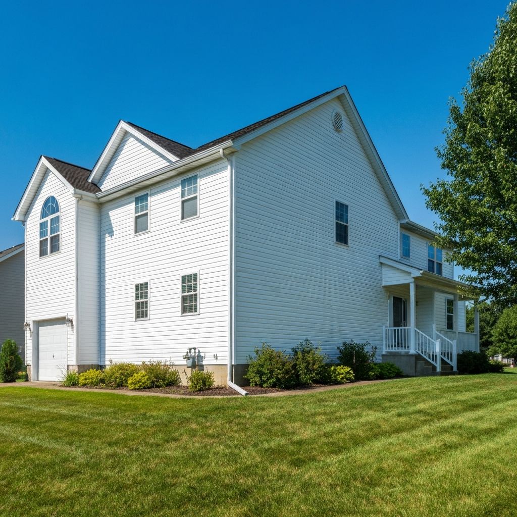House siding cleaning